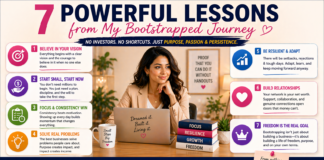 7 Powerful Lessons from My Bootstrapped Journey