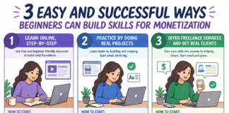 3 Easy and Successful Ways Beginners Can Build Skills for Monetization 3 Easy and Successful Ways Beginners Can Build Skills for Monetization