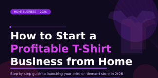 How to Start a Profitable T-Shirt Business from Home in 2026